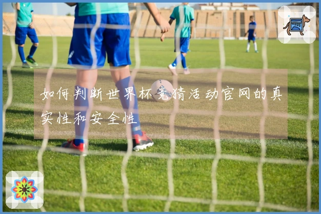 如何判断世界杯竞猜活动官网的真实性和安全性