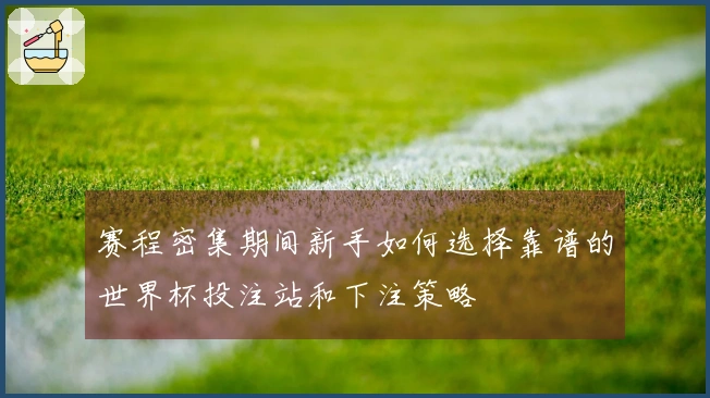 赛程密集期间新手如何选择靠谱的世界杯投注站和下注策略